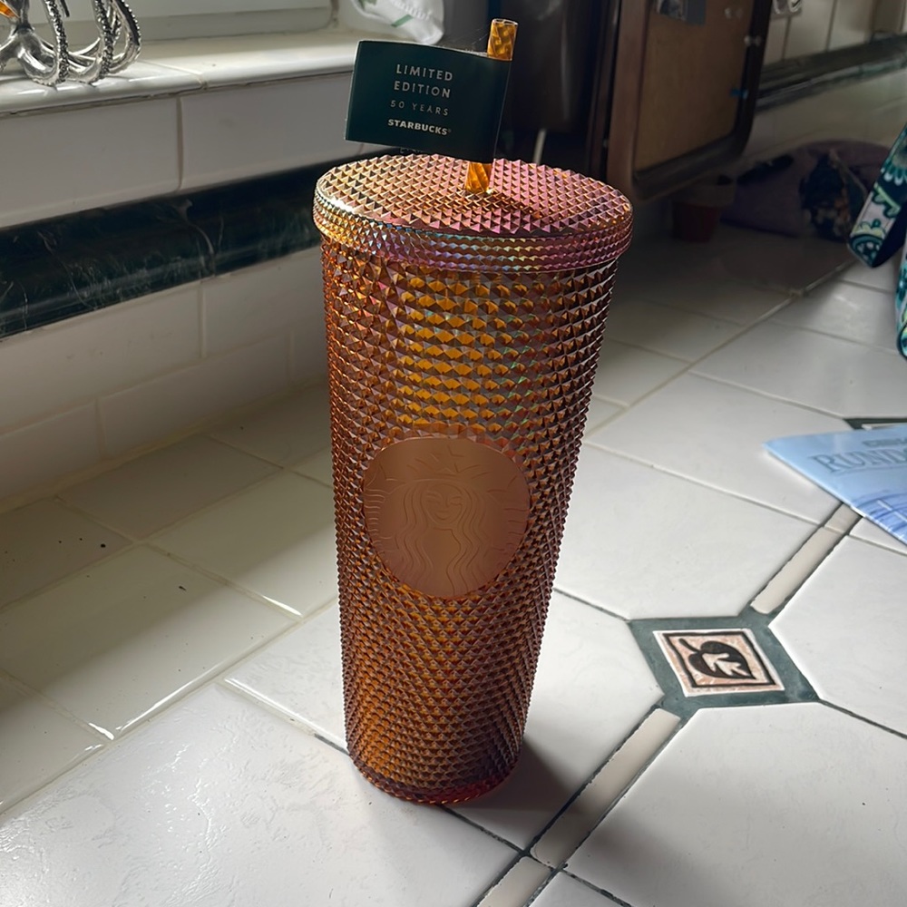 Starbucks 50 Year Limited Edition Copper Bling 24oz